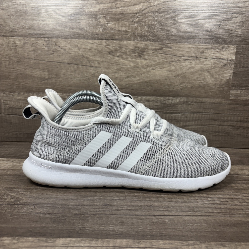 Adidas Cloudfoam Pure 2.0 Gray Womens US Size 11 EUR 44 HO4756 Sneakers